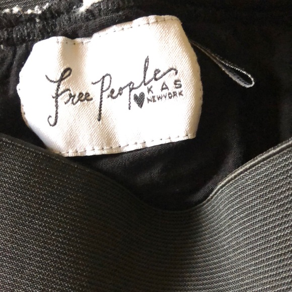 Free People KAS NY Skirt with Lace Overlay Sz Sm - Picture 4 of 8